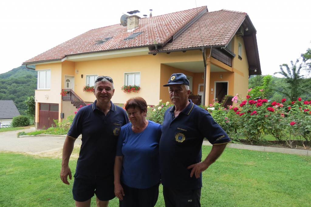 Anica Zofič v družbi Romana Kržana in Milana Krmpotiča